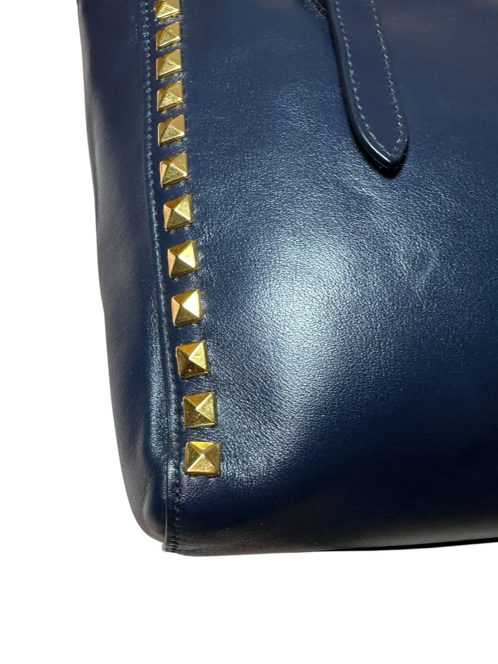 Miu Miu borsa in pelle con borchie