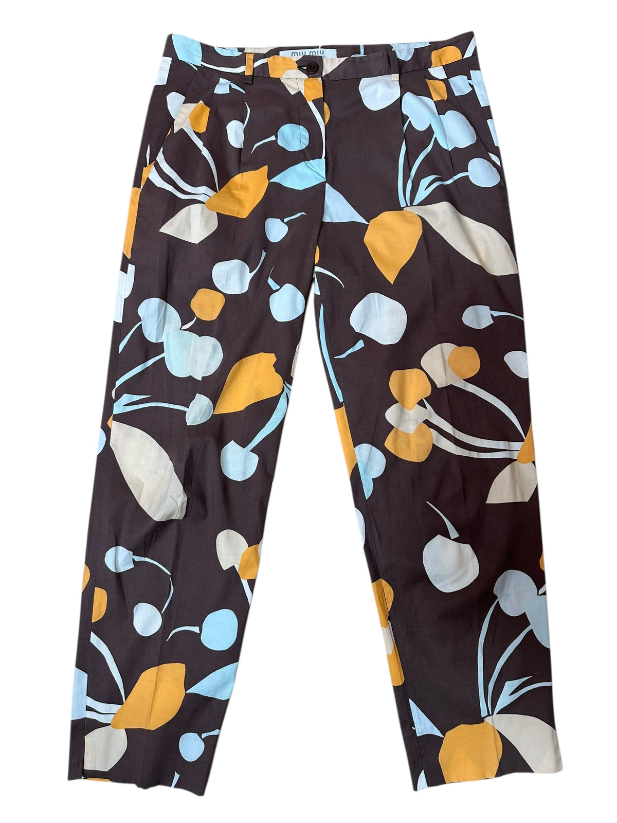 Miu Miu pantaloni vintage stampati — foto 4