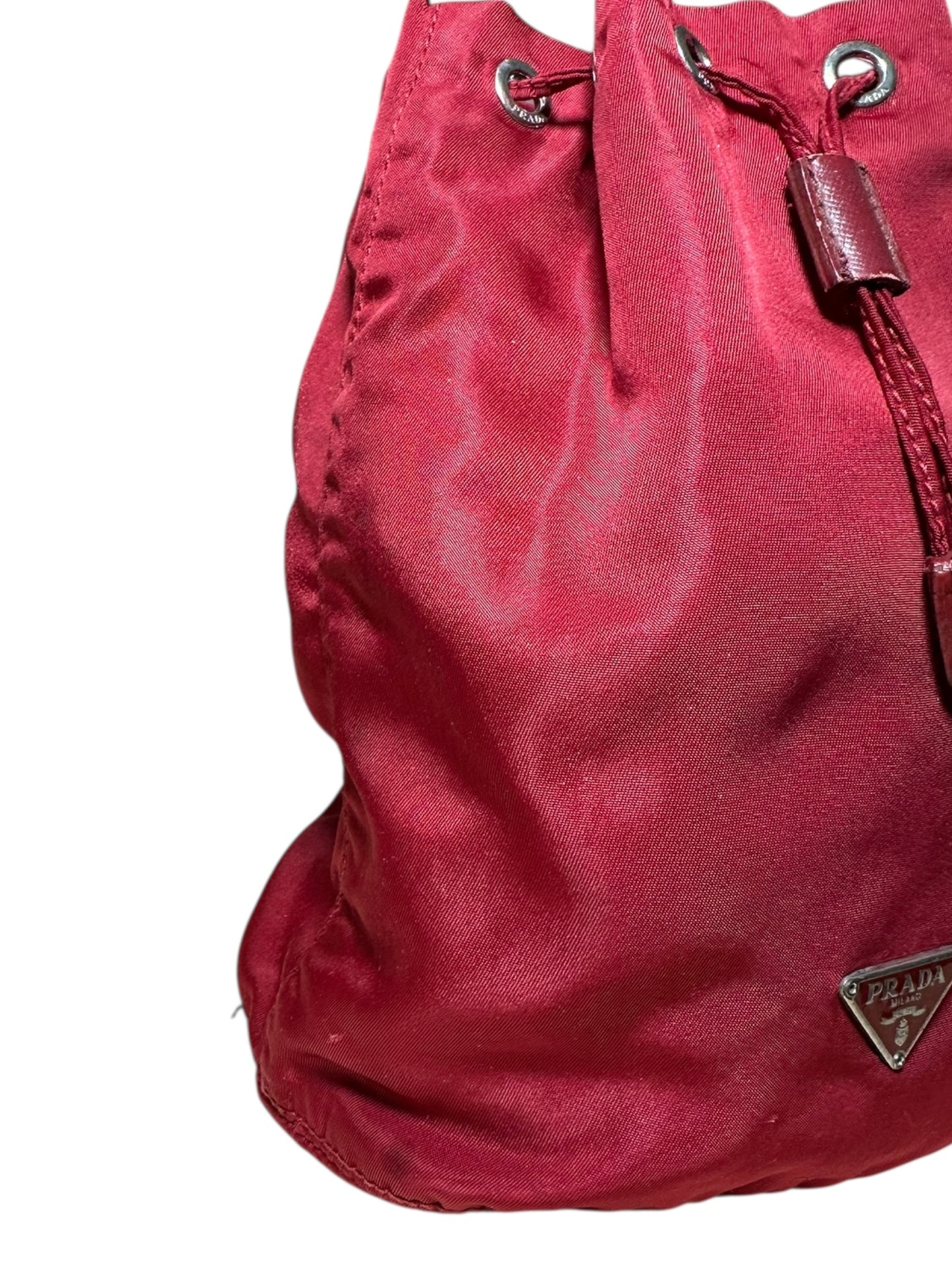 Prada secchiello vintage in nylon