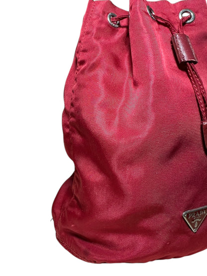 Prada secchiello vintage in nylon