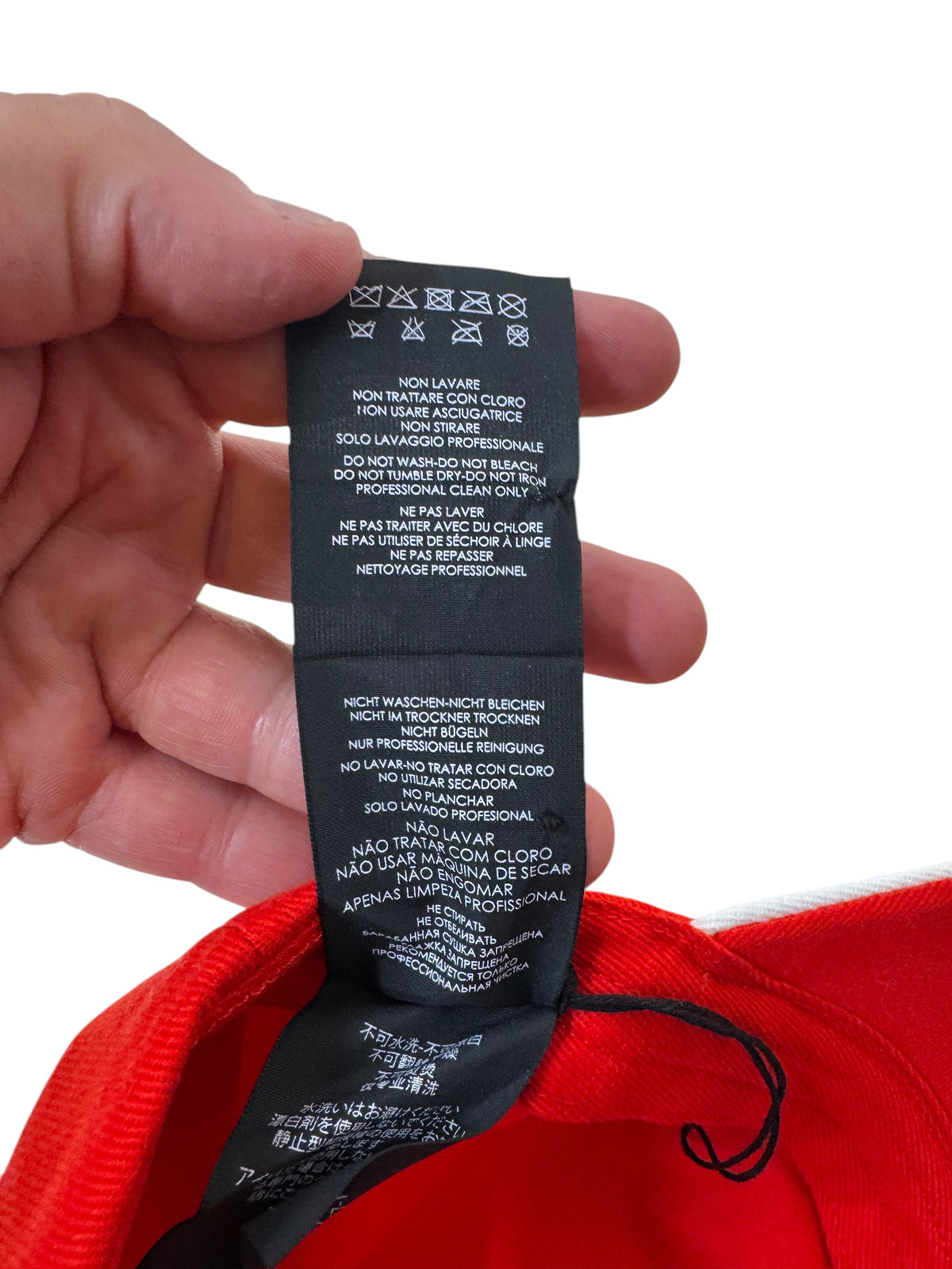 Cappellino Balenciaga rosso — foto 10