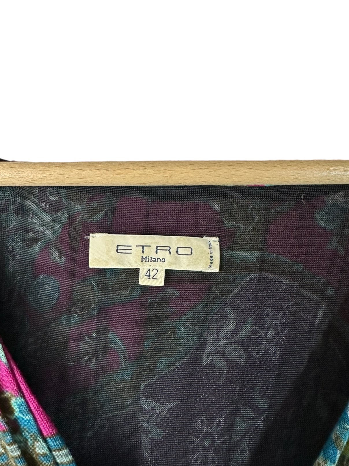 Etro abito vintage midí (M)