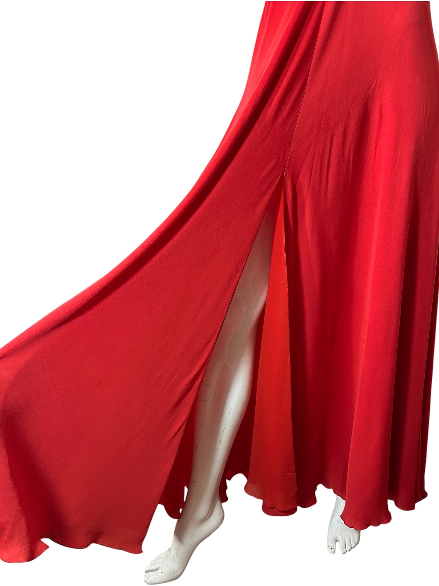 Valentino Roma maxi abito in seta (M)