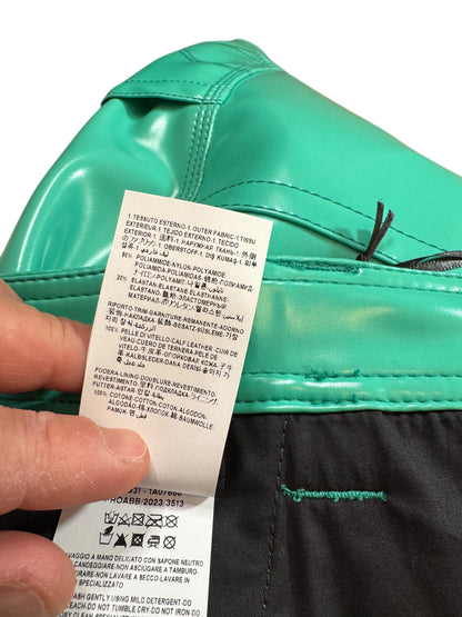 Versace Shorts Uomo Verde Acqua – Materiale Gommato – Taglia 52
