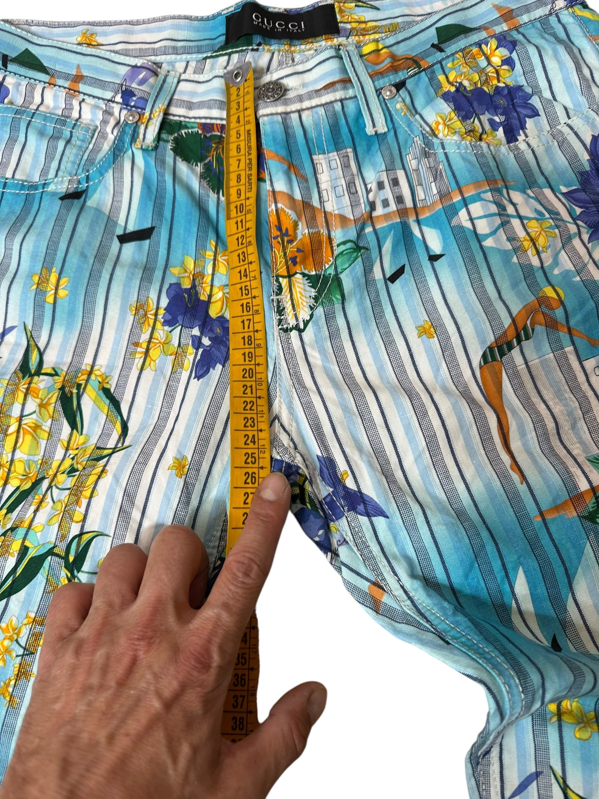 Gucci pantaloni vintage stampati — foto 15