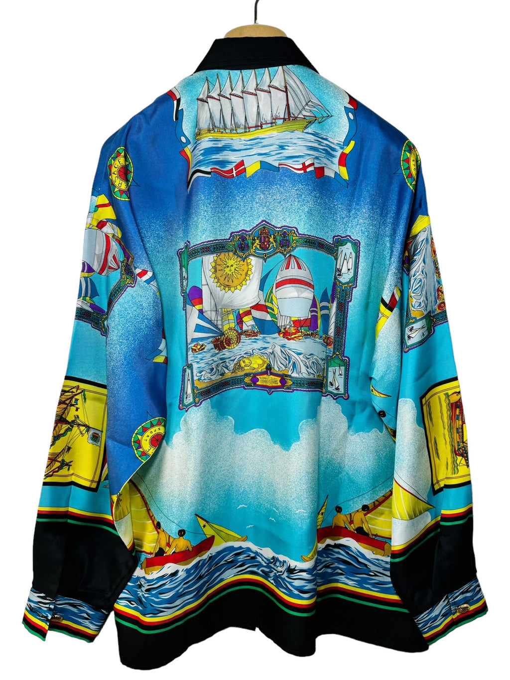 Versace sport camicia vintage in seta — foto 9