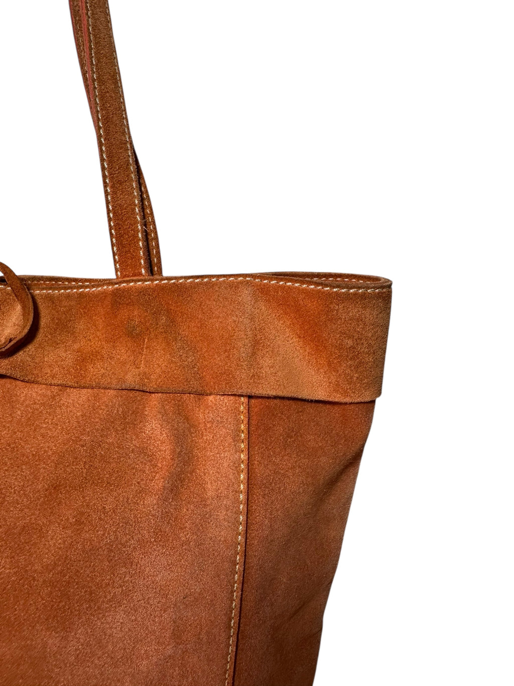 Miu Miu borsa mini tote in suede — foto 7