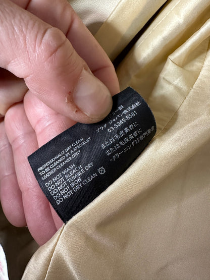 Prada giacca in pelle