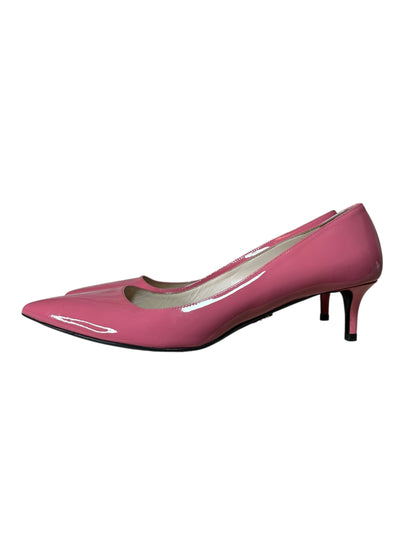 Prada decolletè in vernice rosa