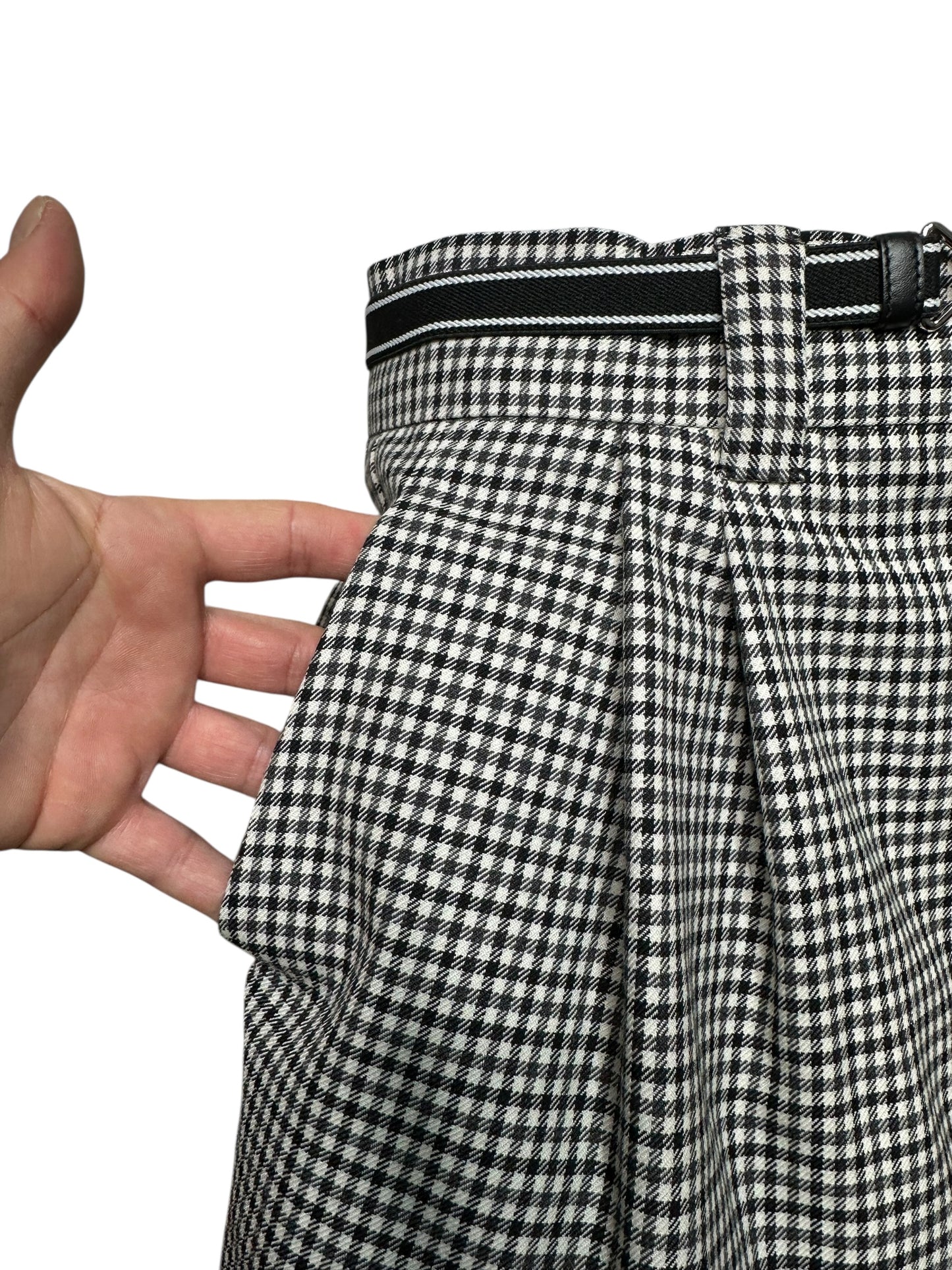 Miu Miu mini gonna in lana (S)