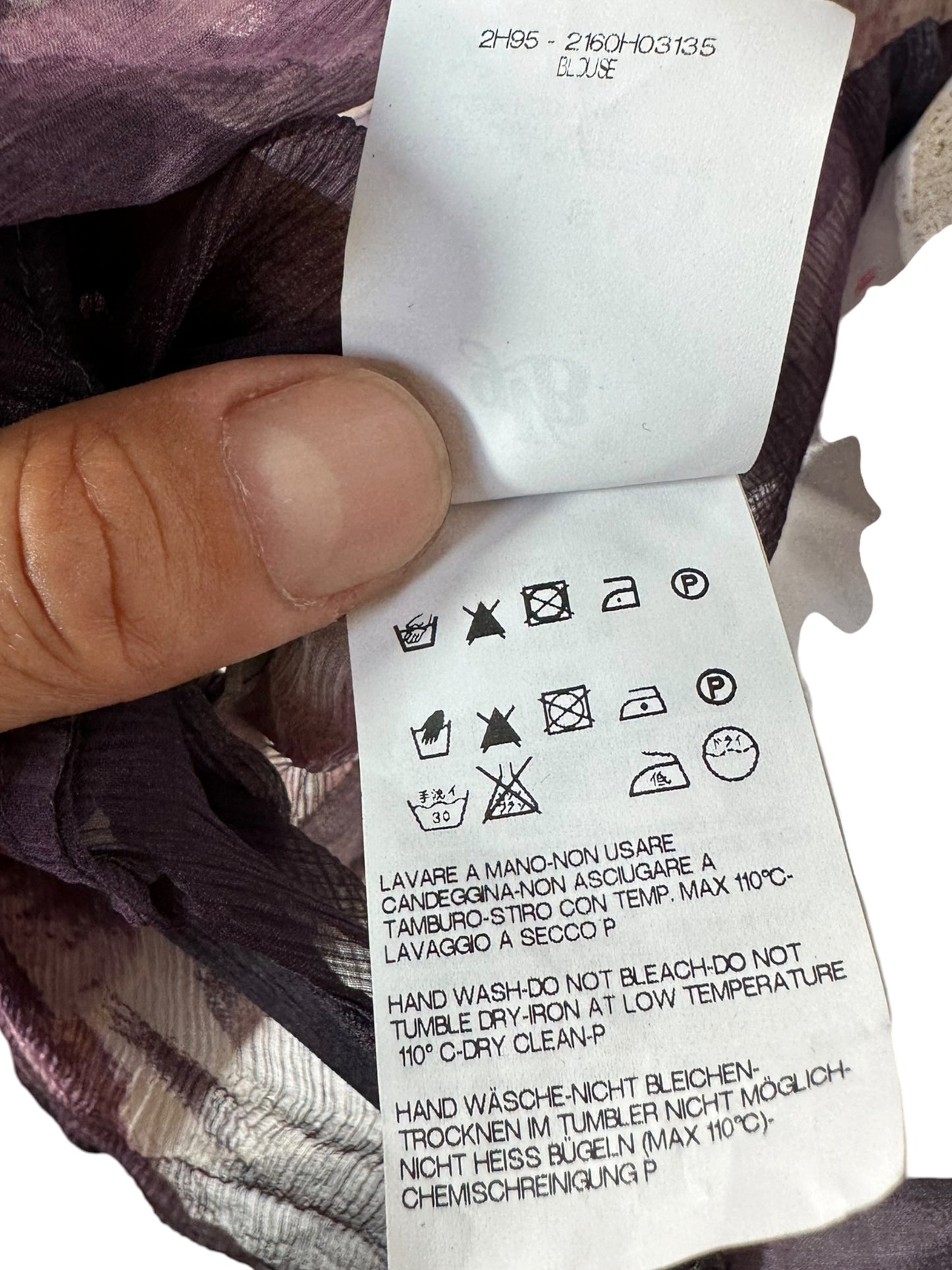 Krizia camicia in seta (M)