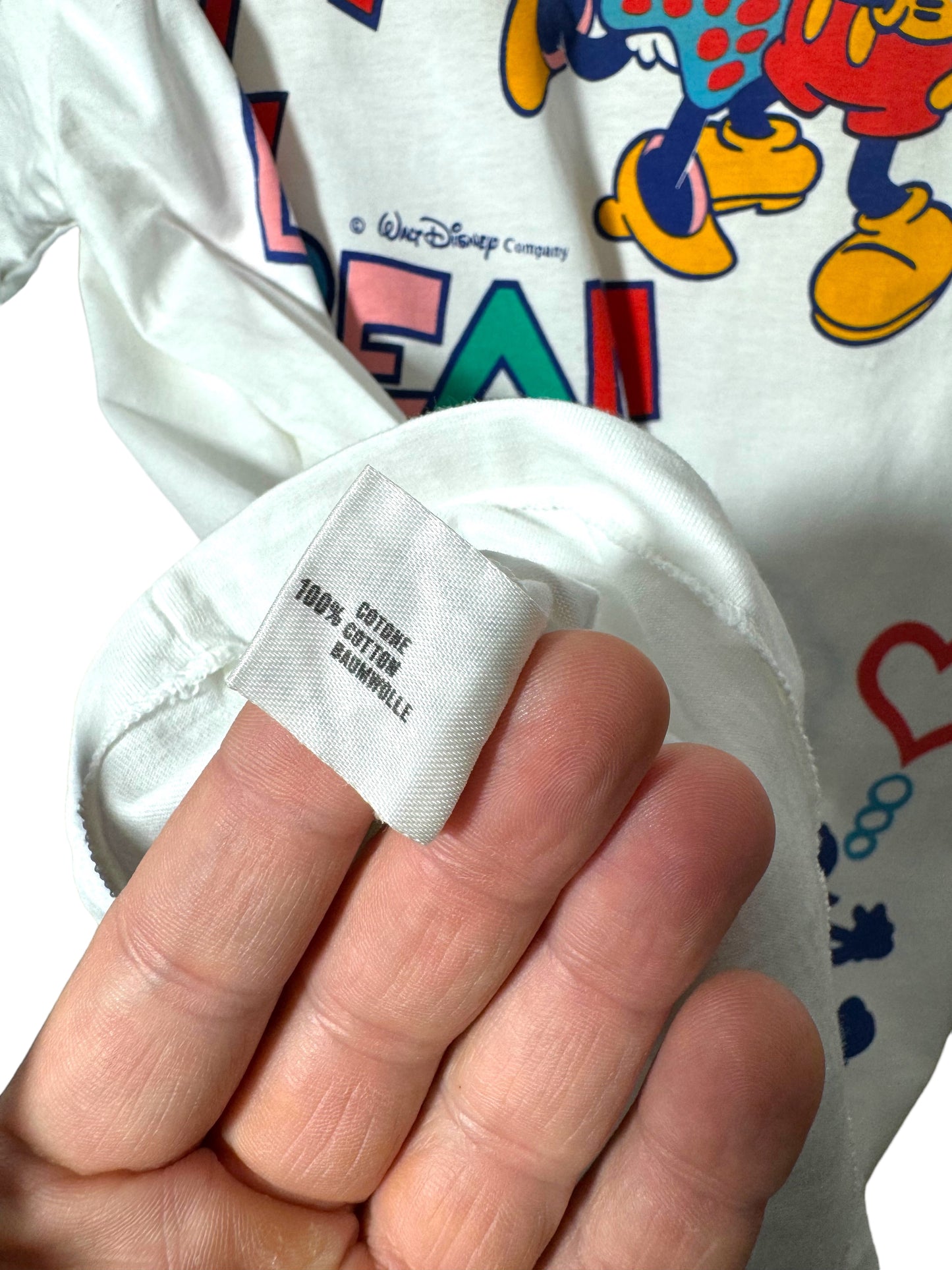 T-shirt vintage Walt Disney made in Italy (M)