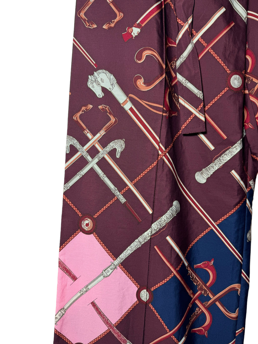 Hermès pantaloni a gamba larga in cotone — foto 2