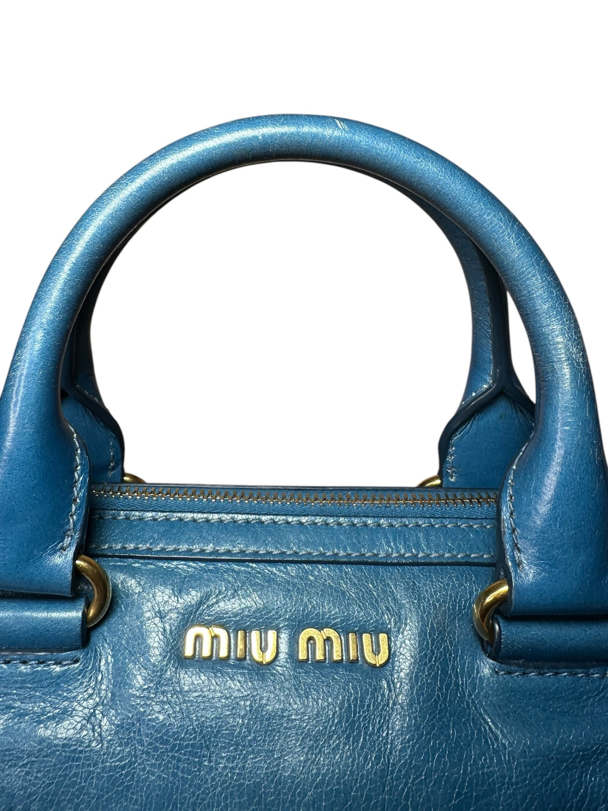 Miu Miu borsa vintage in pelle — foto 3