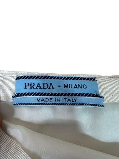 Prada gonna longuette in seta (L)