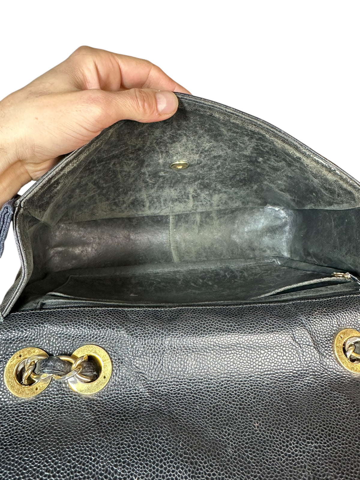 Chanel borsa Classic Flap vintage — foto 20