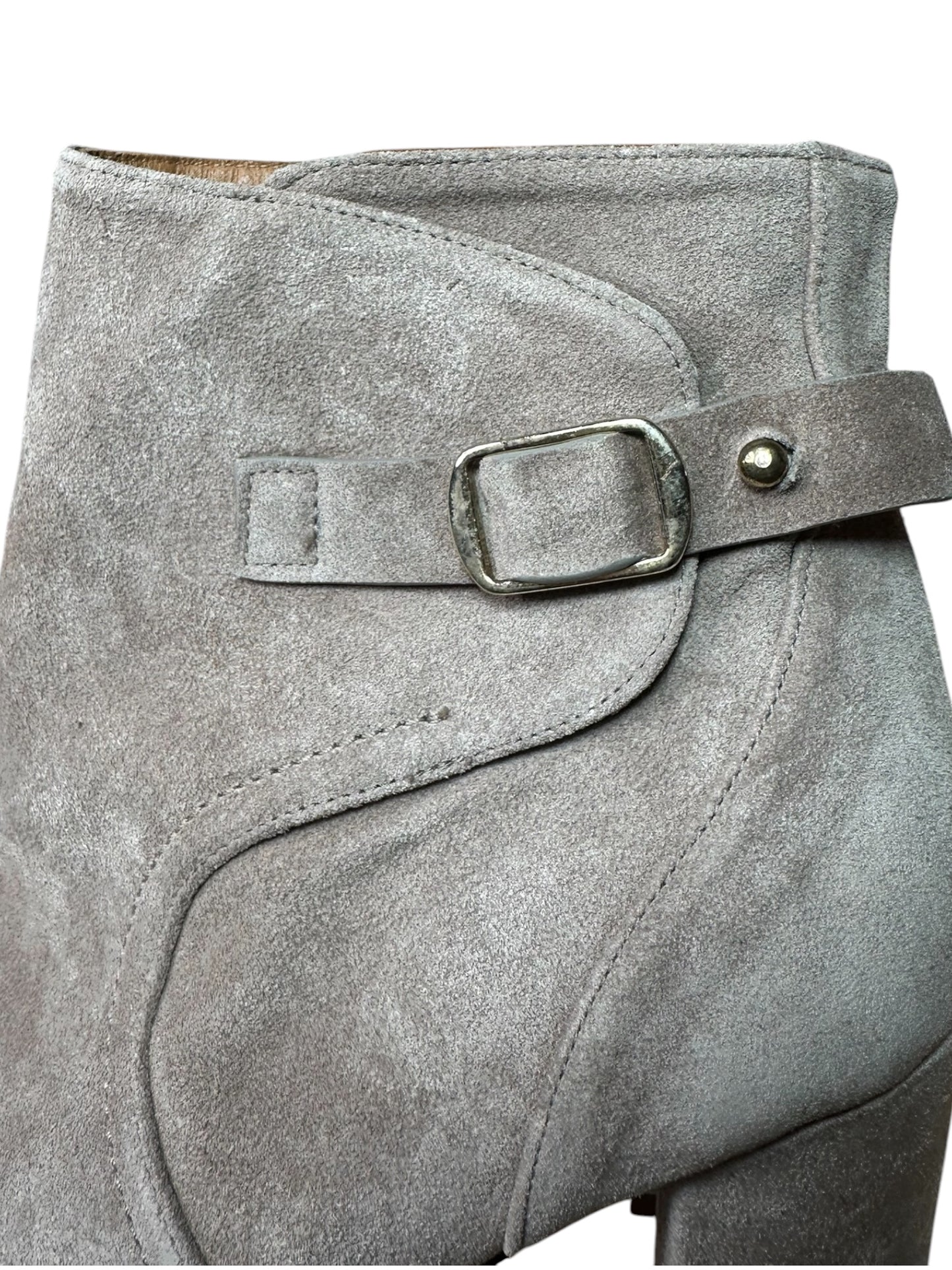 Pura Lopez stivaletto in pelle scamosciata (38)