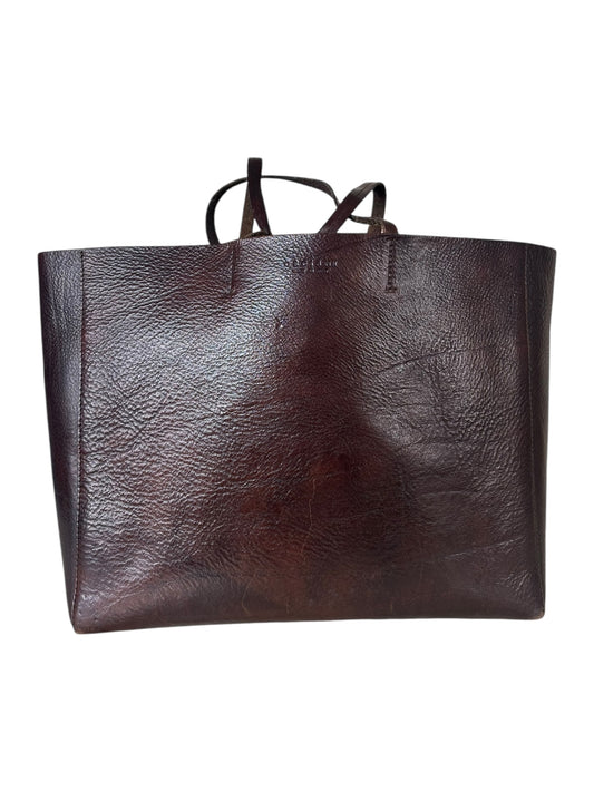 Orciani borsa tote in pelle