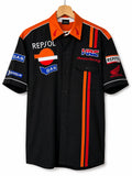 Honda Racing Repsol HRC camicia racing vintage ricamata XL