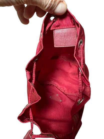 Prada secchiello vintage in nylon