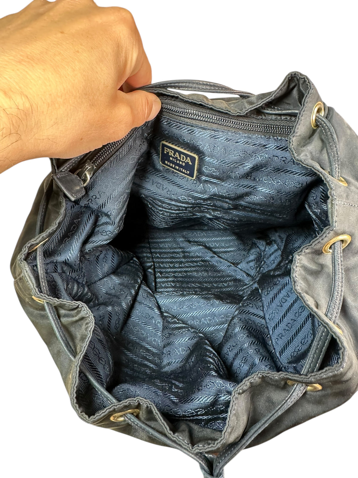 Prada zaino vintage in nylon — foto 15