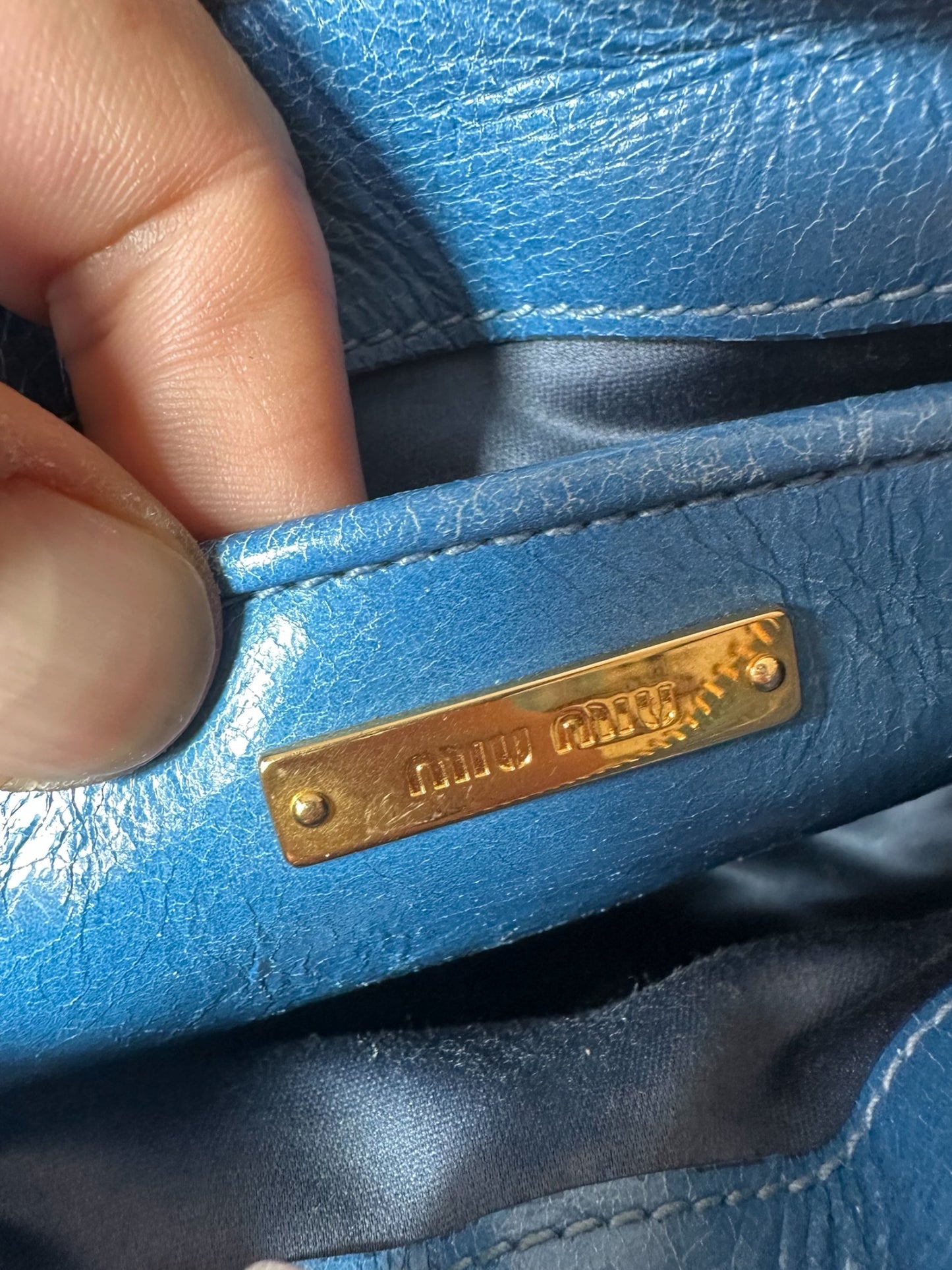 Miu Miu borsa vintage in pelle