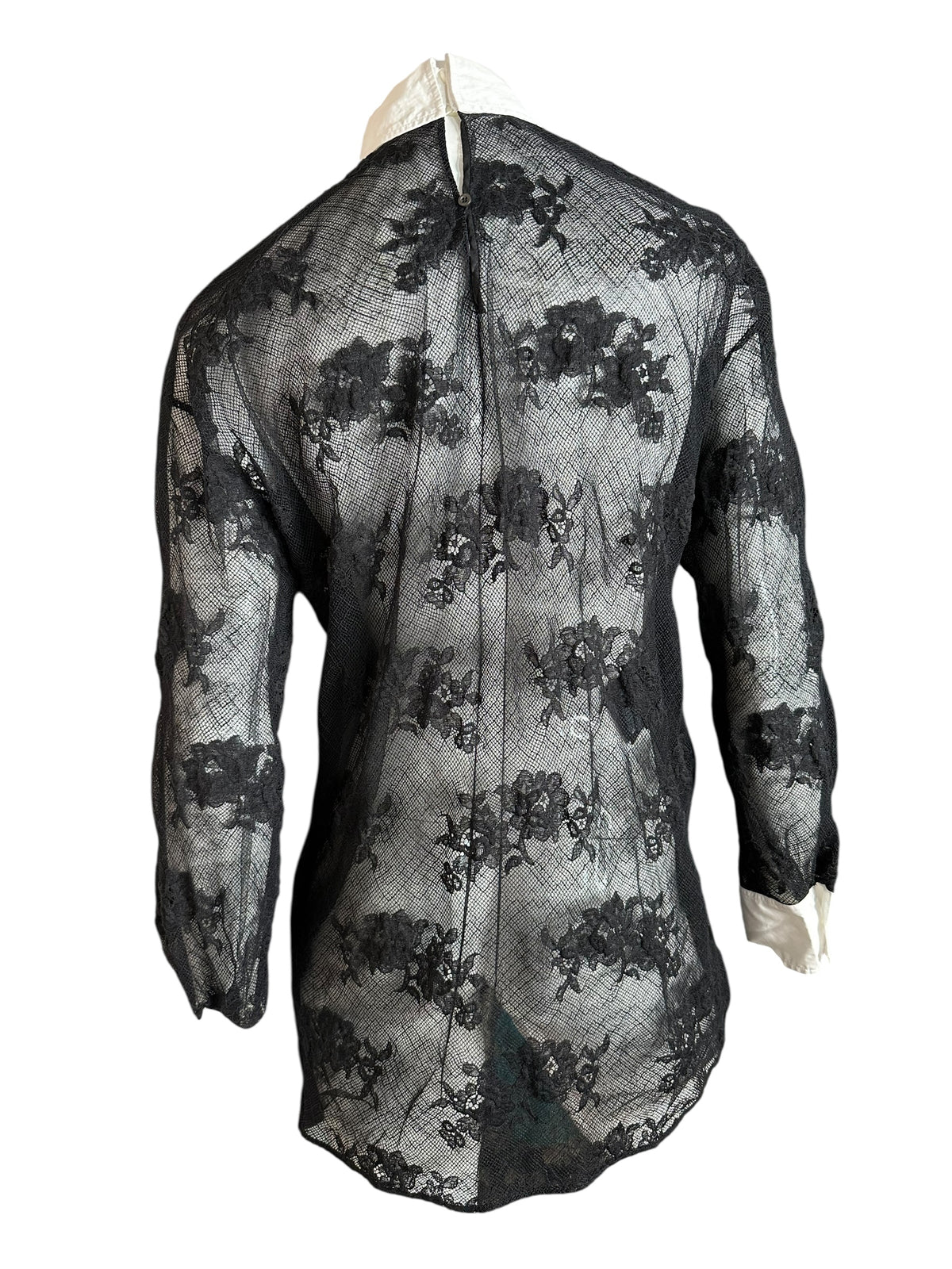 Prada maglia oversize in pizzo — foto 5