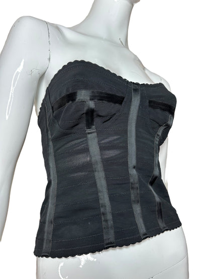 Dolce & Gabbana bustier vintage (XS)