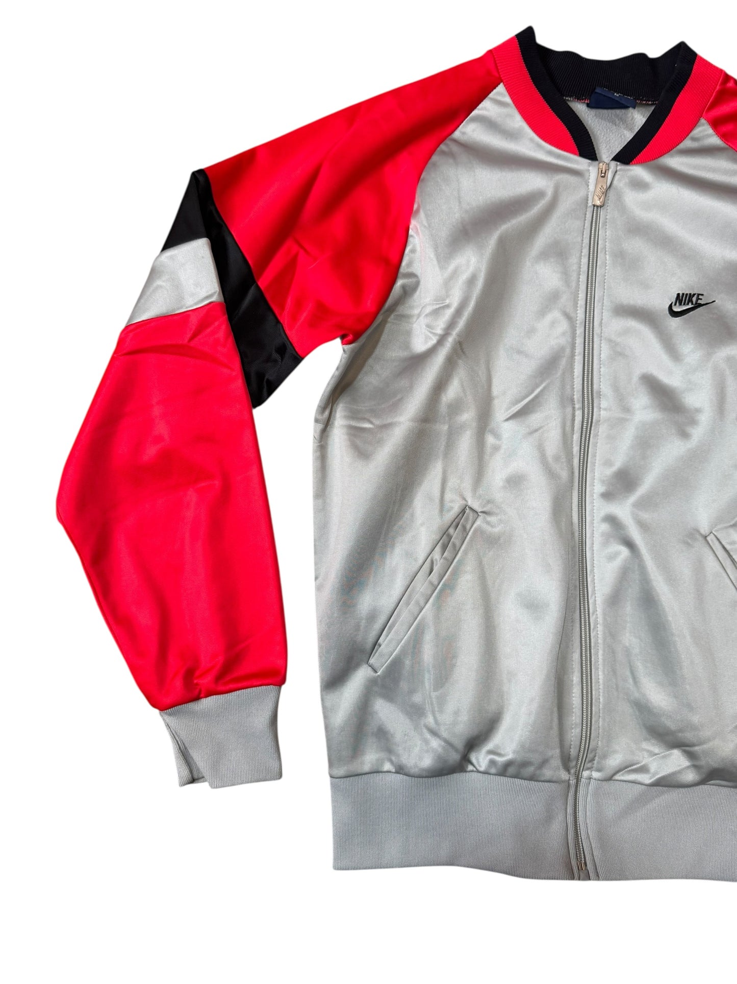 Nike vintage completa tracksuit grigio rosso Made in UK taglia M — foto 10