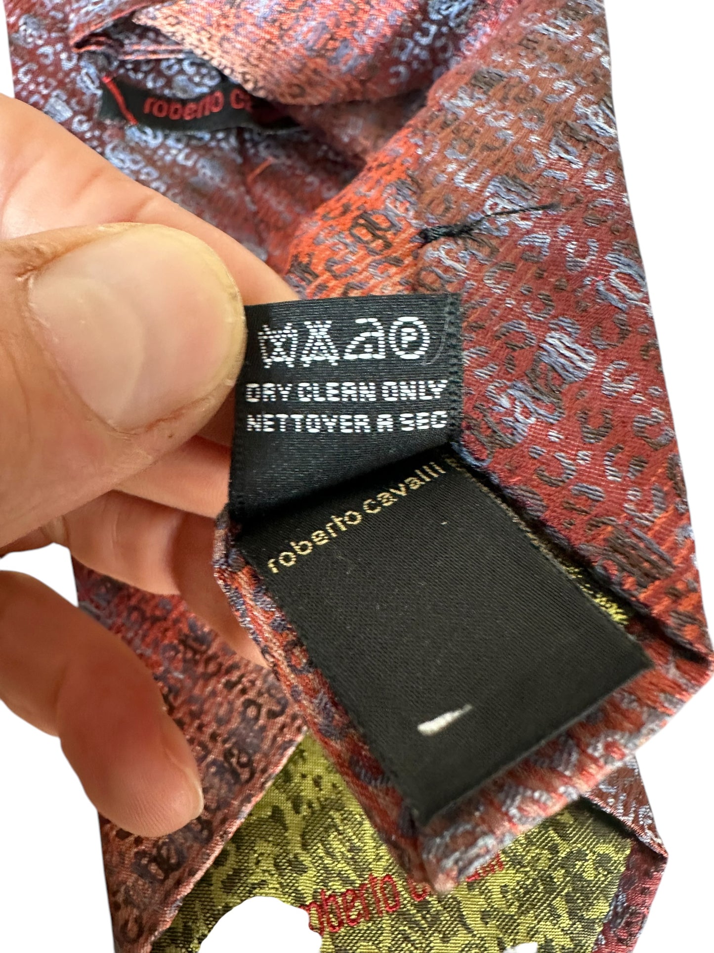 Roberto Cavalli cravatta in seta