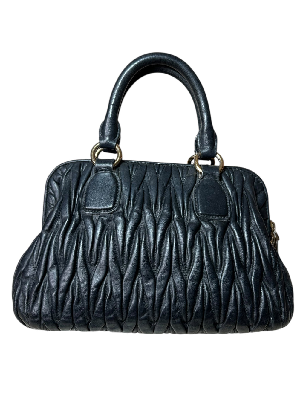 Miu Miu borsa vintage in pelle matelassè — foto 8
