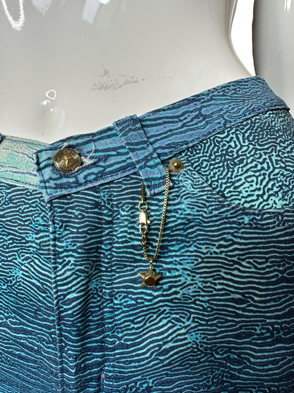 Roberto Cavalli Angels shorts anni 2000s (M)