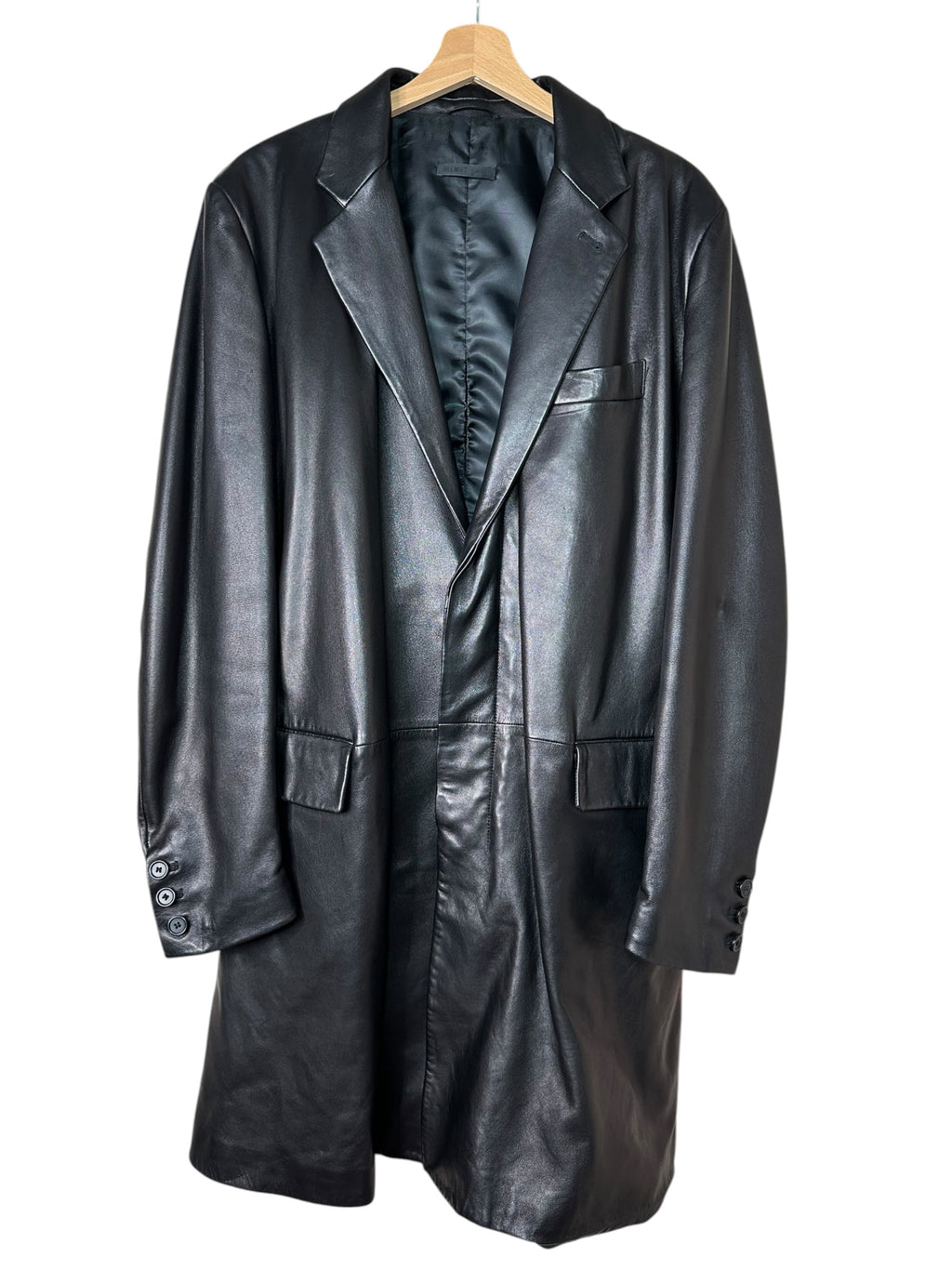 Helmut Lang giacca in pelle maschile (L)