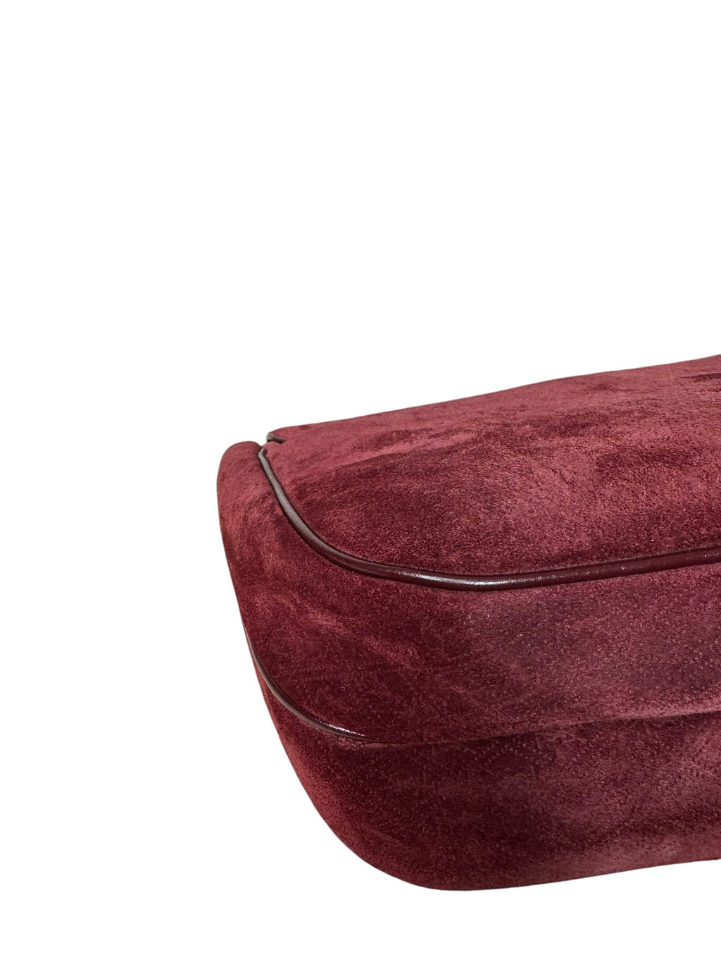 Saint Laurent borsa in suede monogram — foto 16