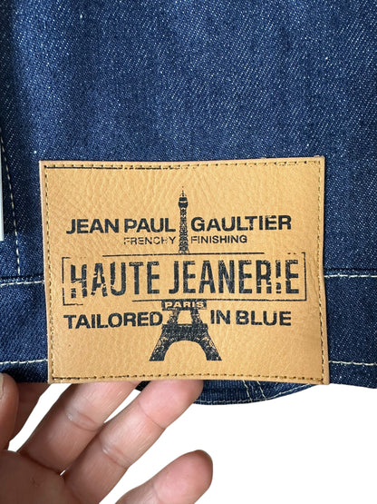 Jean Paul Gaultier giacca in denim crop (XS)