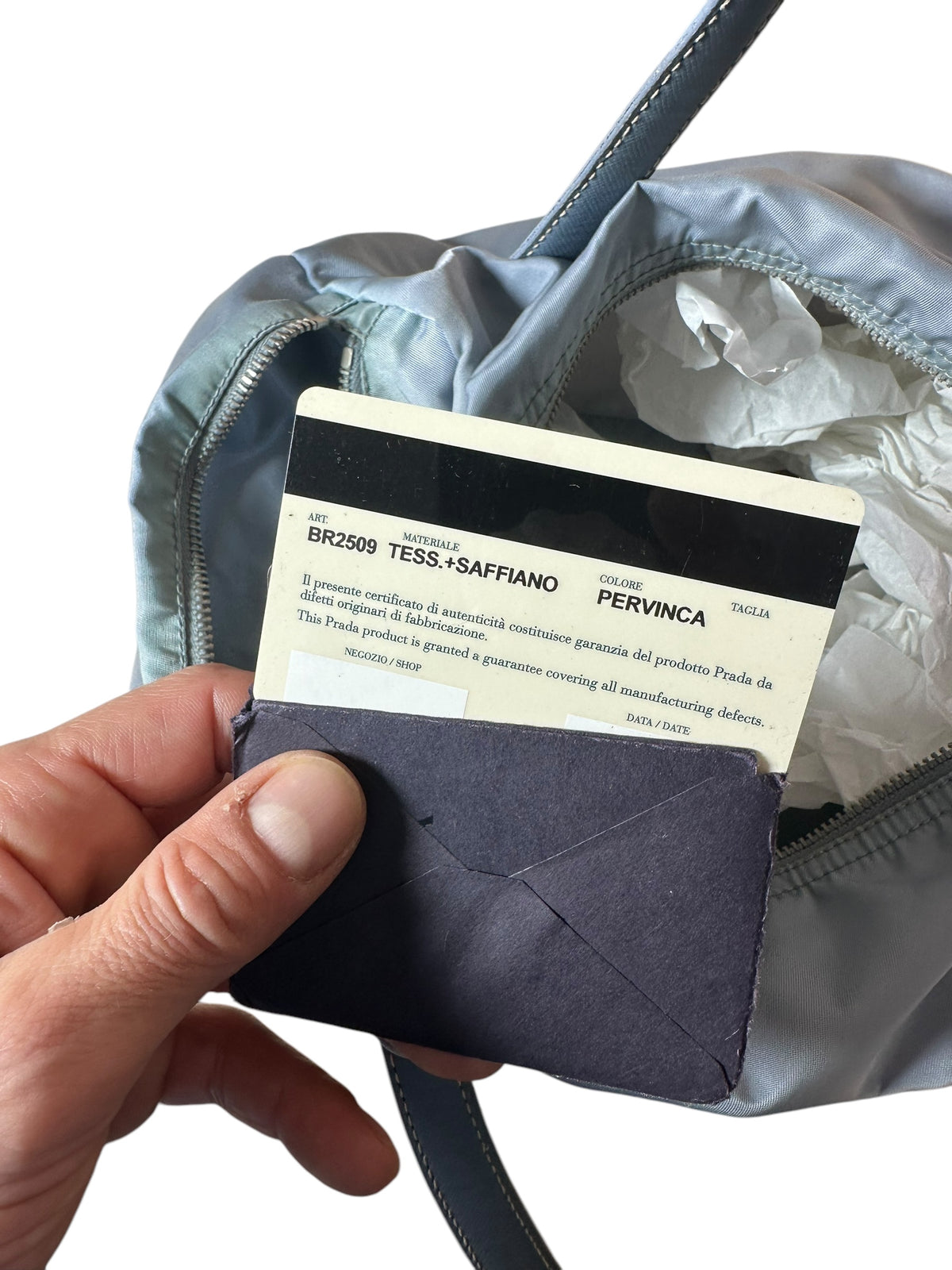 Prada borsa vintage in nylon — foto 17