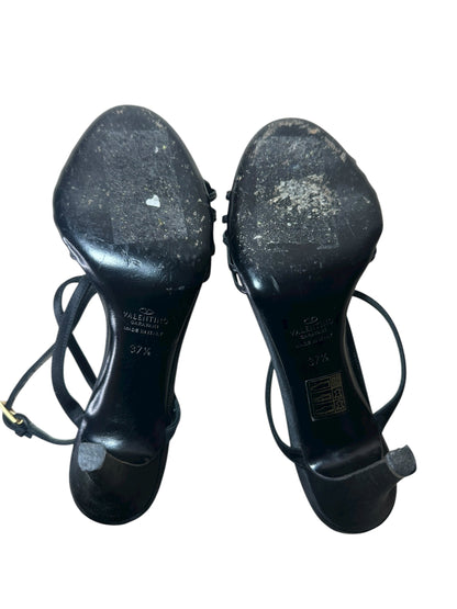 Valentino Garavani sandali in pelle e raso (37.5)