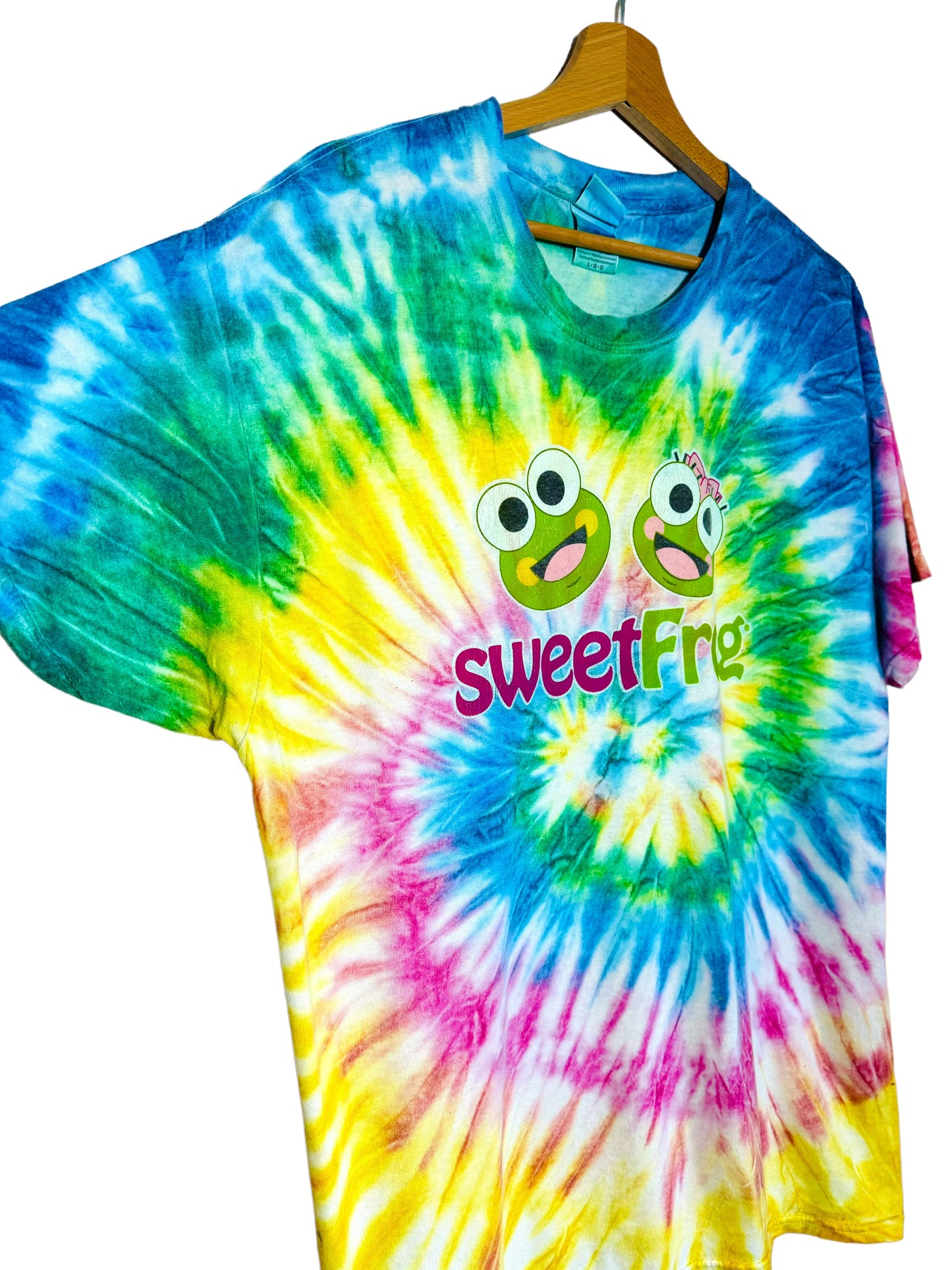 T-shirt vintage tie-dye (L)