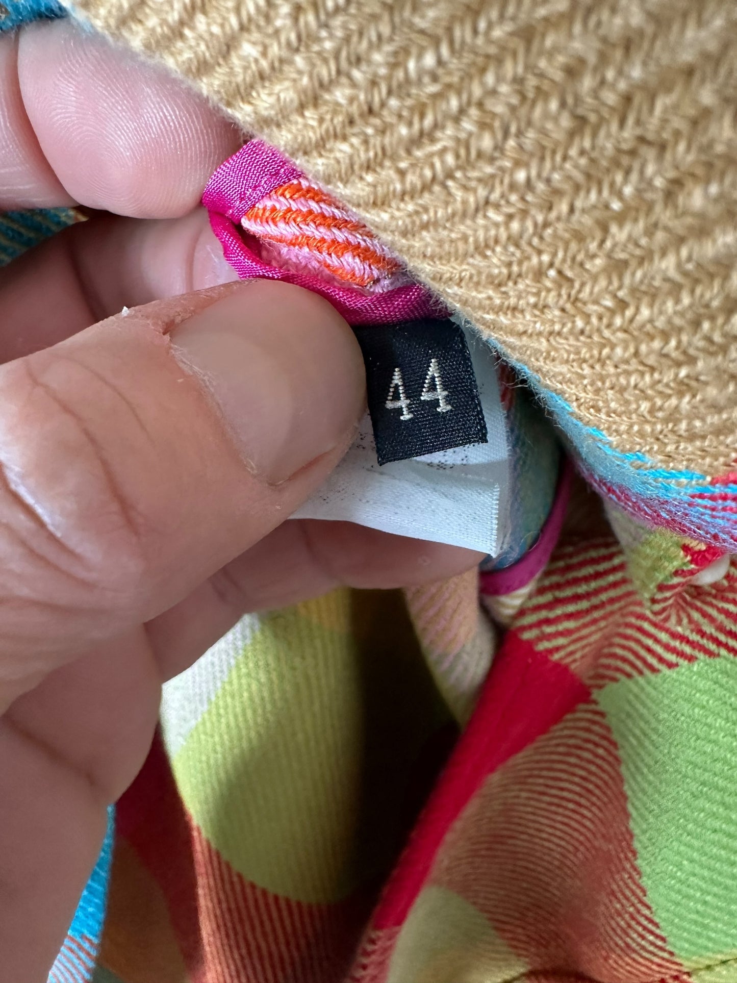 Etro blazer vintage a quadri