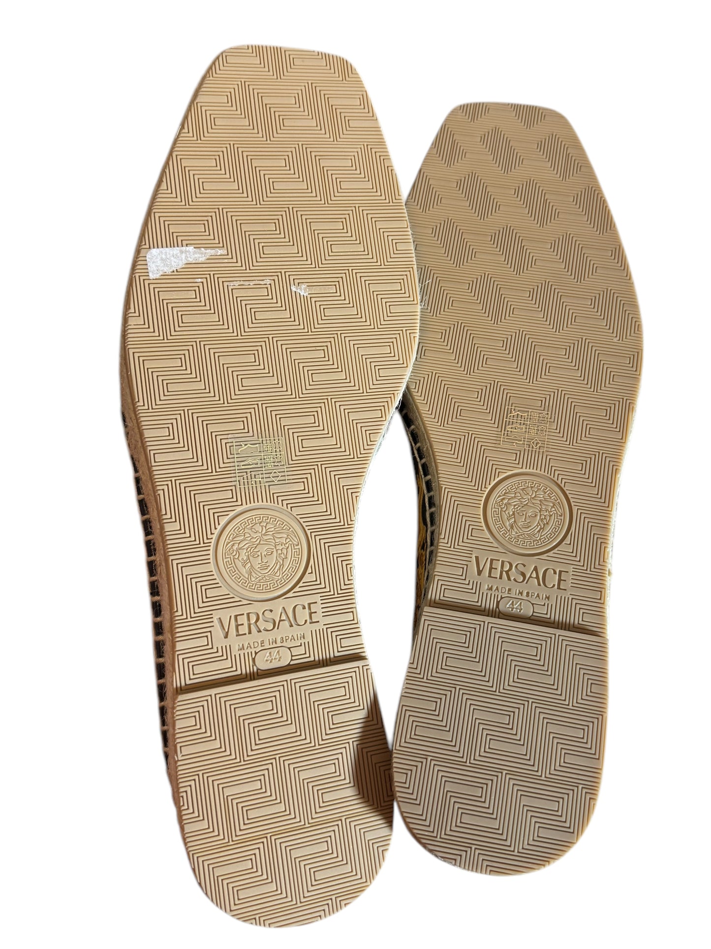 Espadrillas Versace con Stampa Barocca - Taglia 44.
