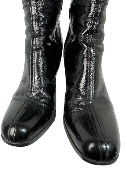 Prada stivali vintage in vernice (N 35)