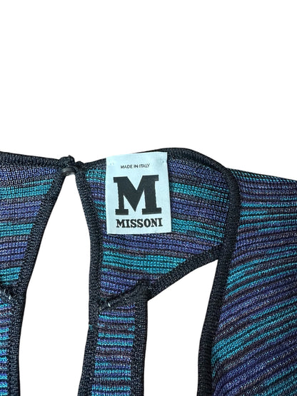 Missoni maxi abito in viscosa (M)