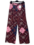 Hermès pantaloni a gamba larga in cotone