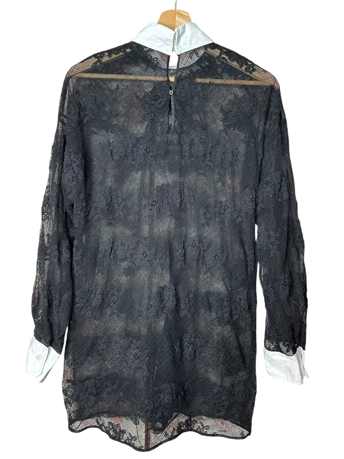 Prada maglia oversize in pizzo — foto 16