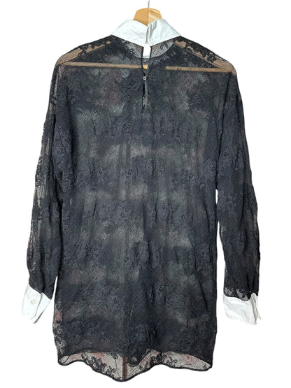 Prada maglia oversize in pizzo
