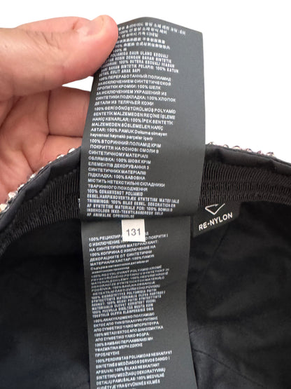 Prada Re-Nylon basco nero con cristalli — foto 9