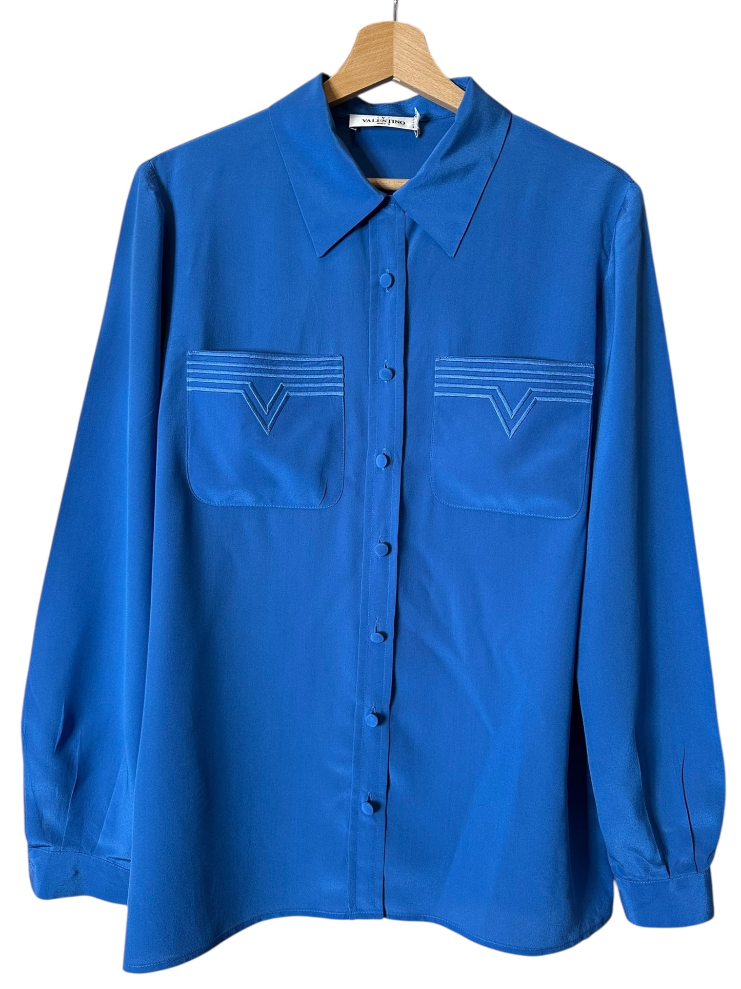 Valentino camicia vintage in seta — foto 5