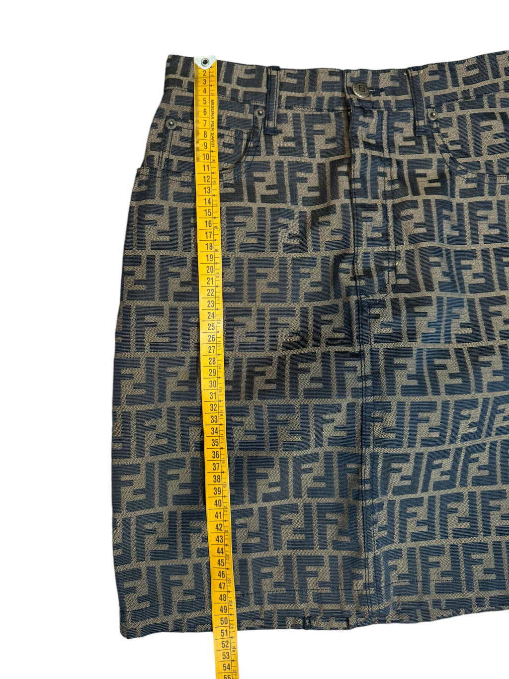 Fendi gonna vintage monogram — foto 7