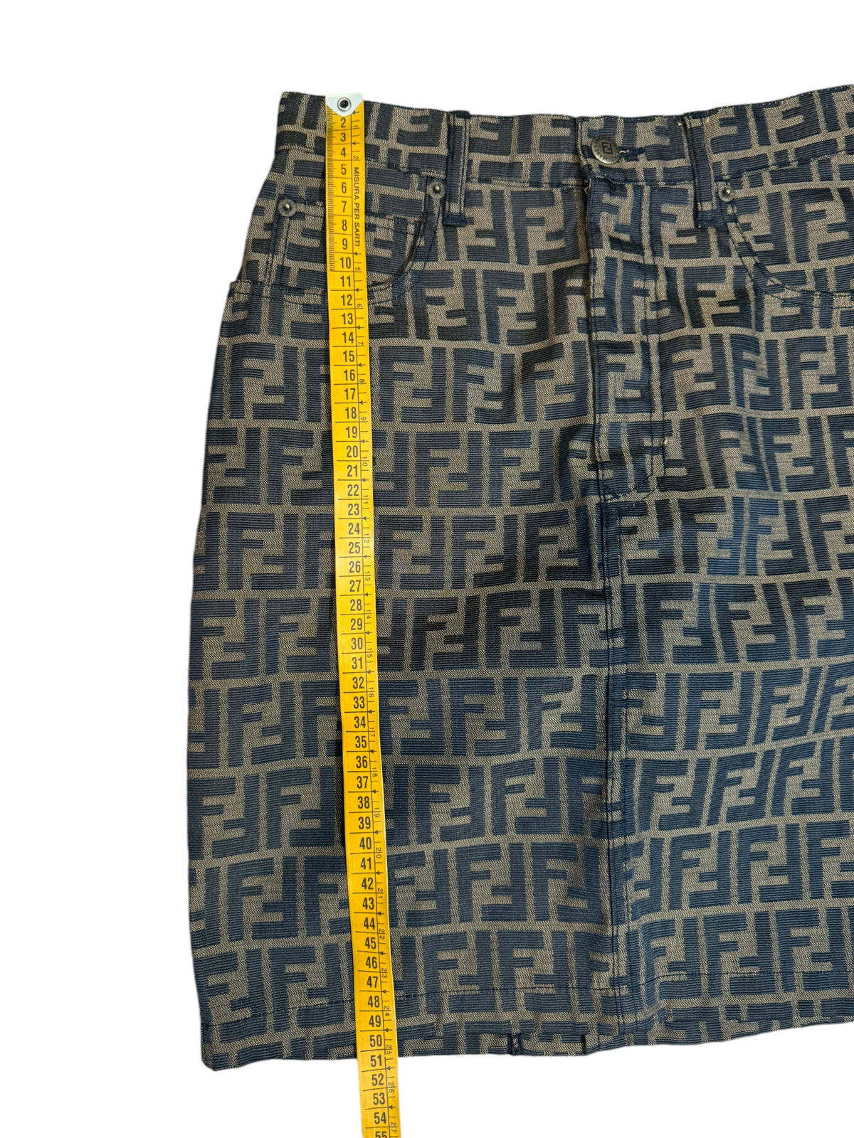 Fendi gonna vintage monogram — foto 7