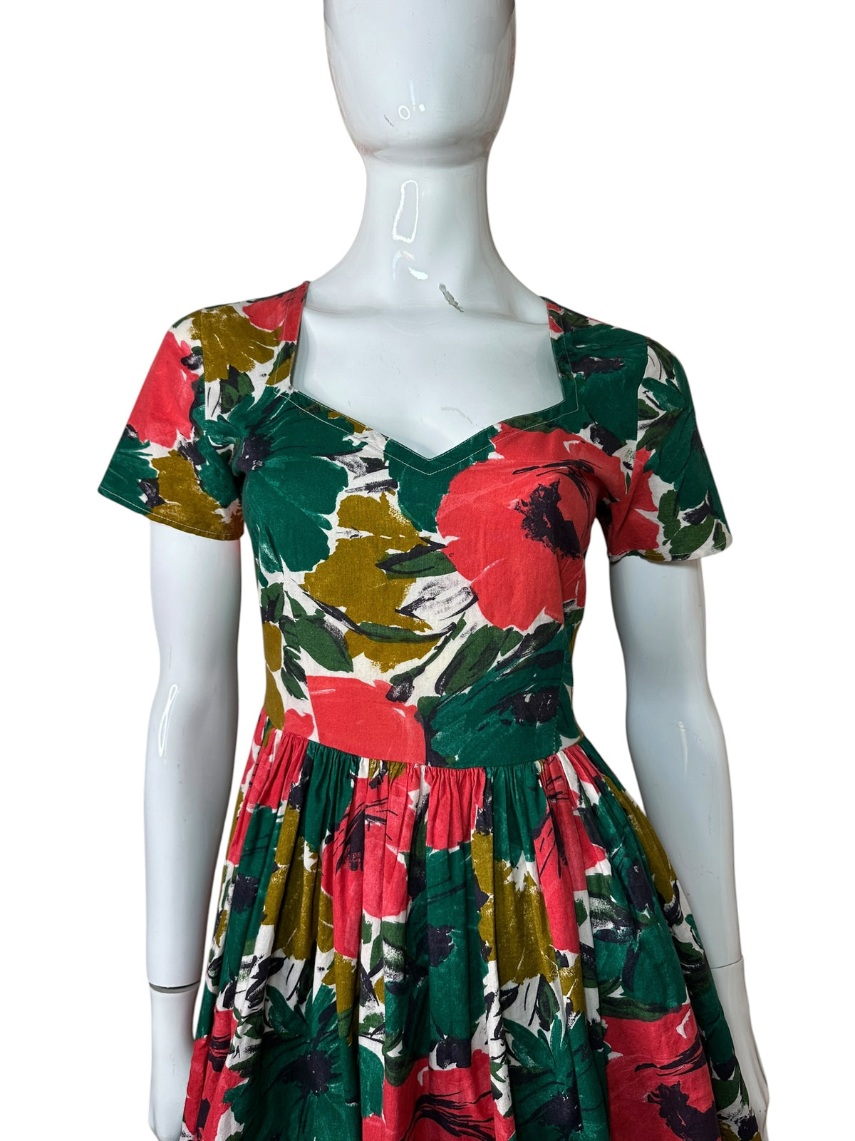 Abito vintage floreale — foto 2